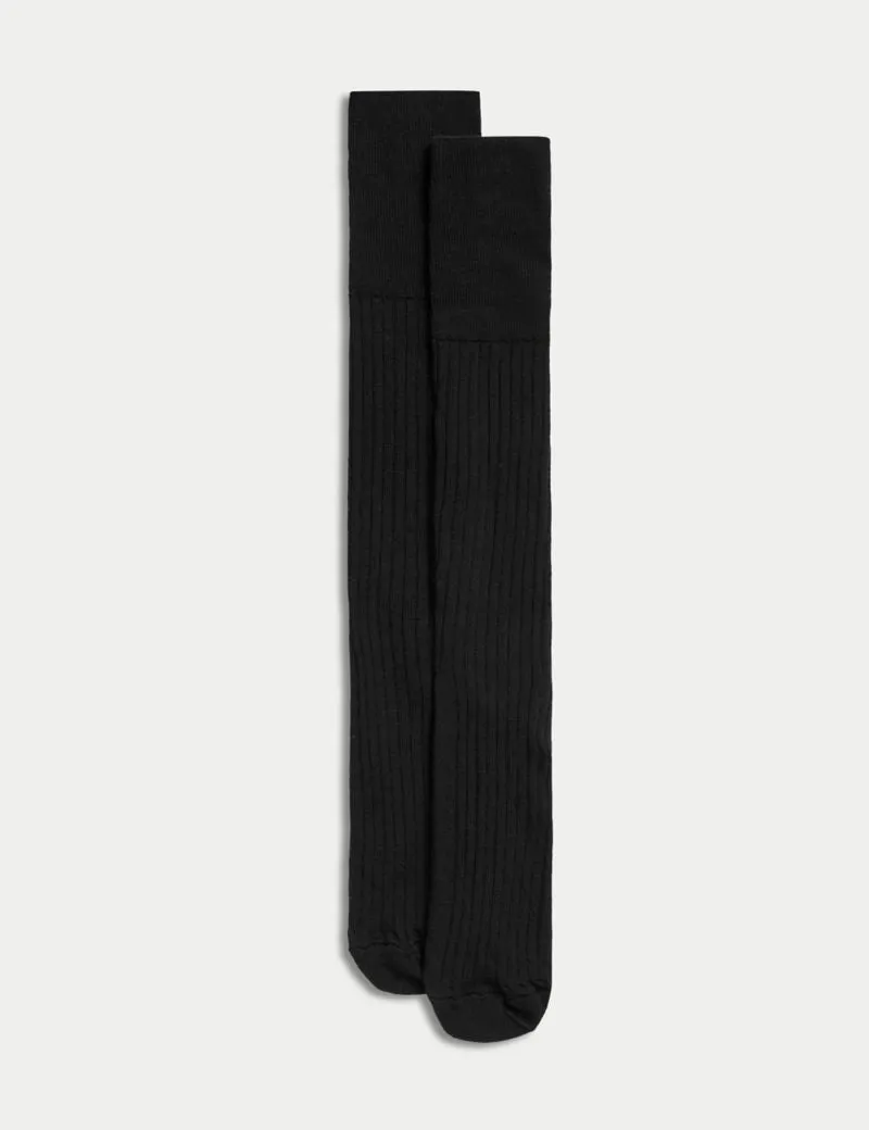 2pk Lambswool Long Socks