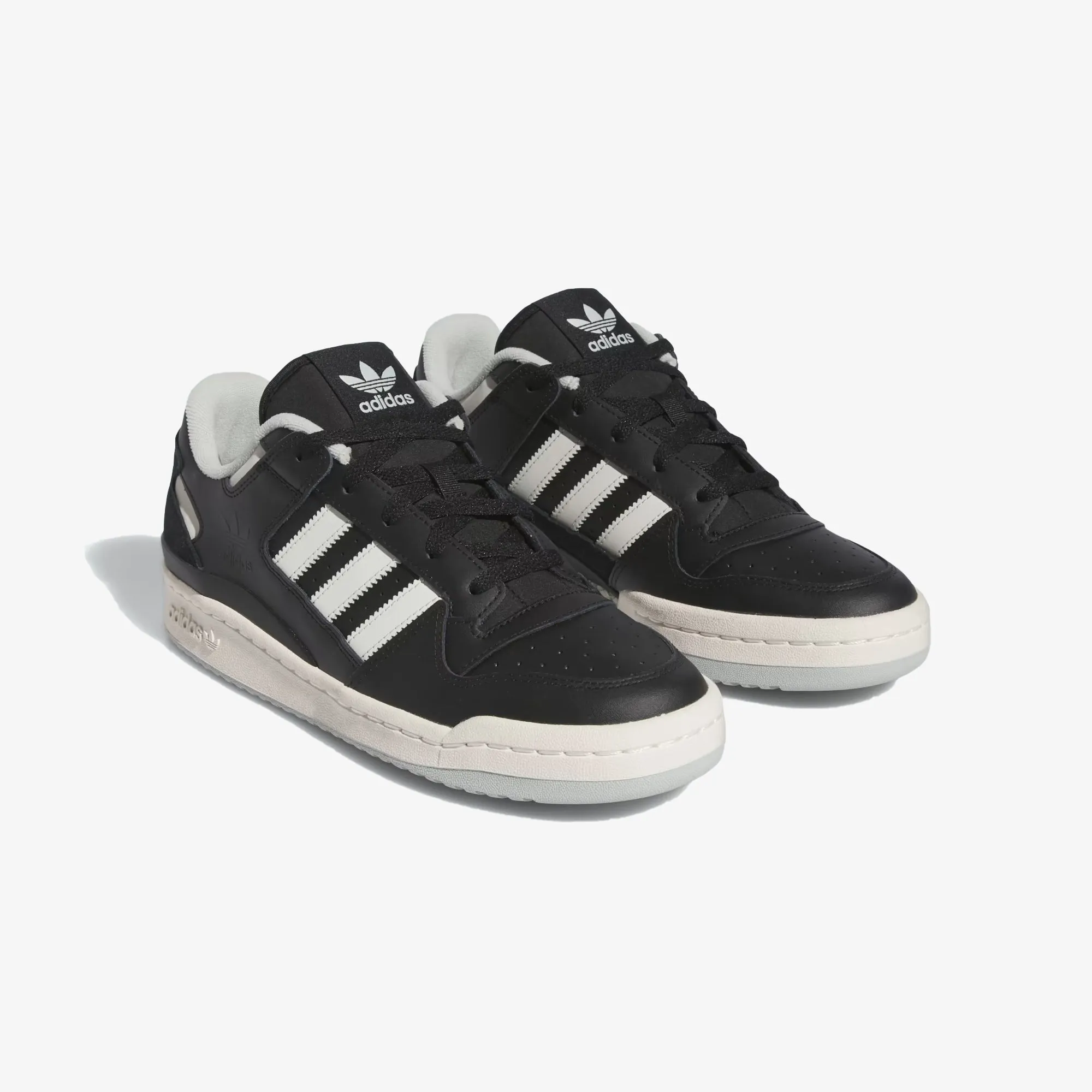 Adidas Originals | FORUM LOW  { CORE BLACK/GREY/SILVER