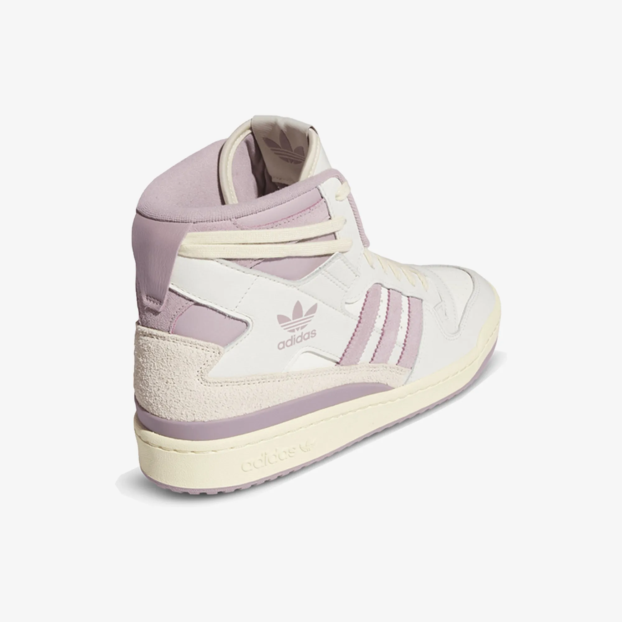 Adidas Originals | FORUM 84 HIGH  { IVORY/PRELOVED FIG/WONDER WHITE