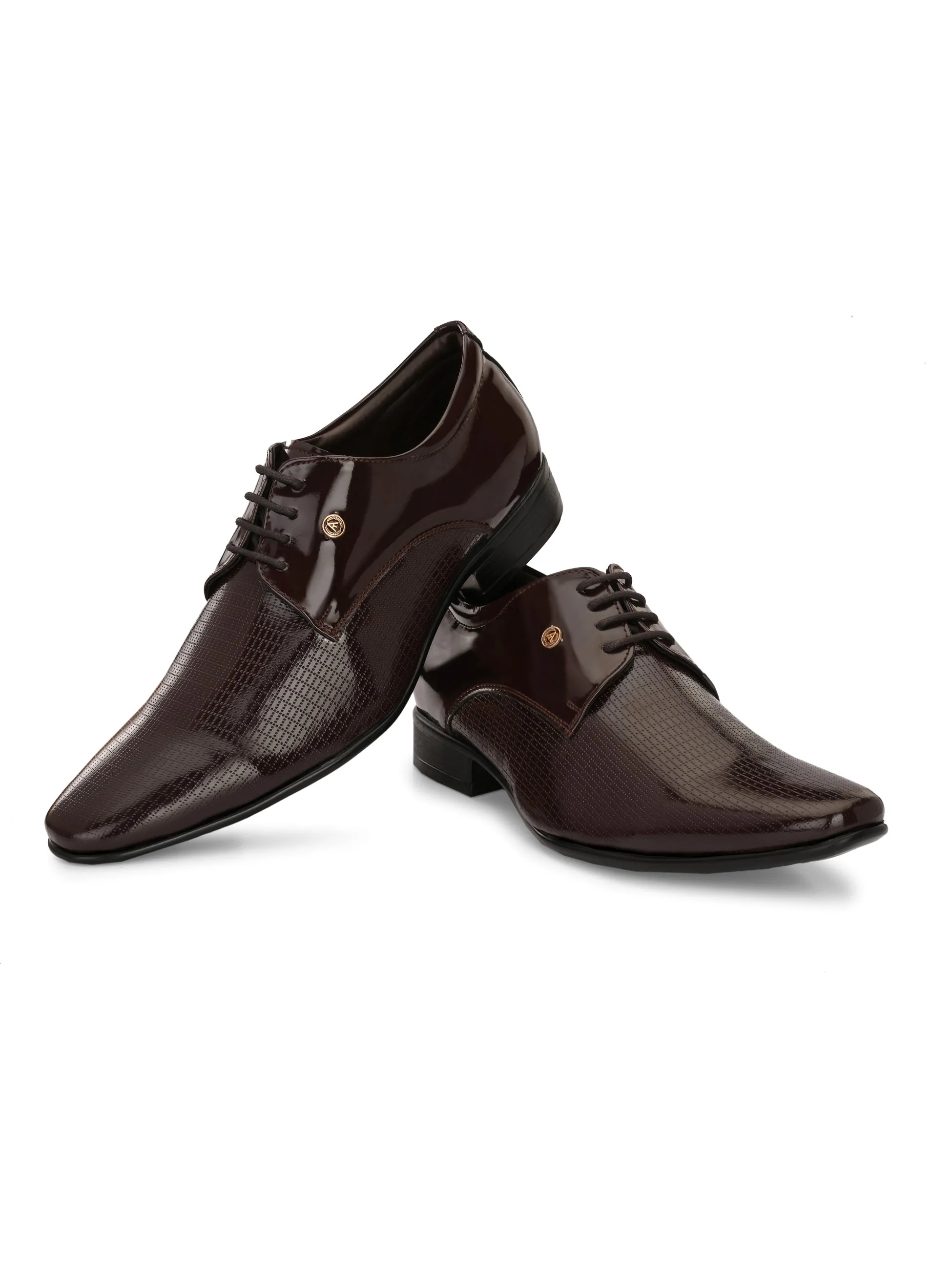 Alberto Torresi Cherry Patent Synthetic formal Shoes