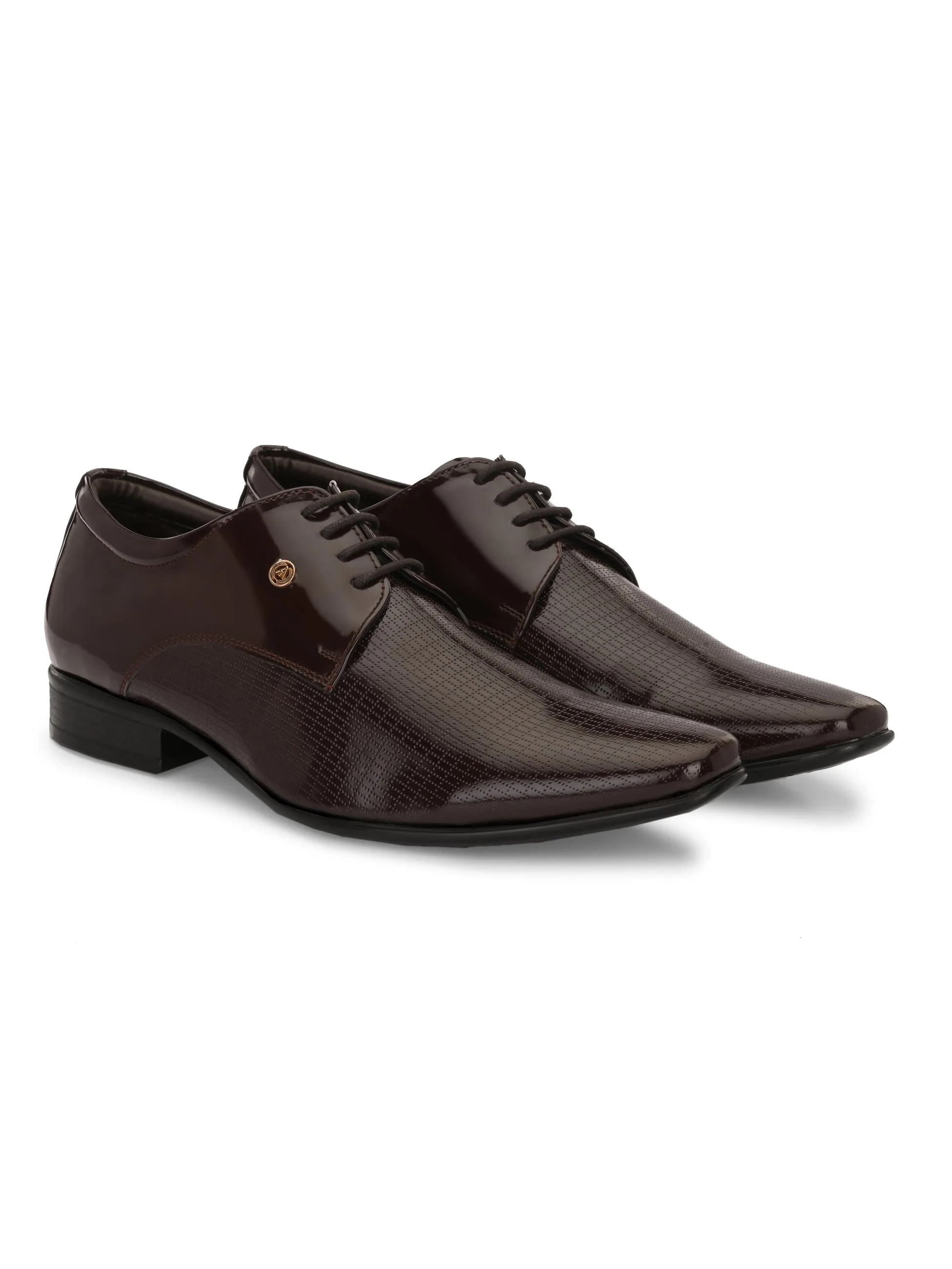 Alberto Torresi Cherry Patent Synthetic formal Shoes