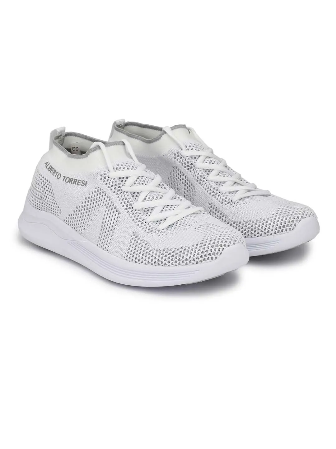 Alberto Torresi Men's Miles White Shoes