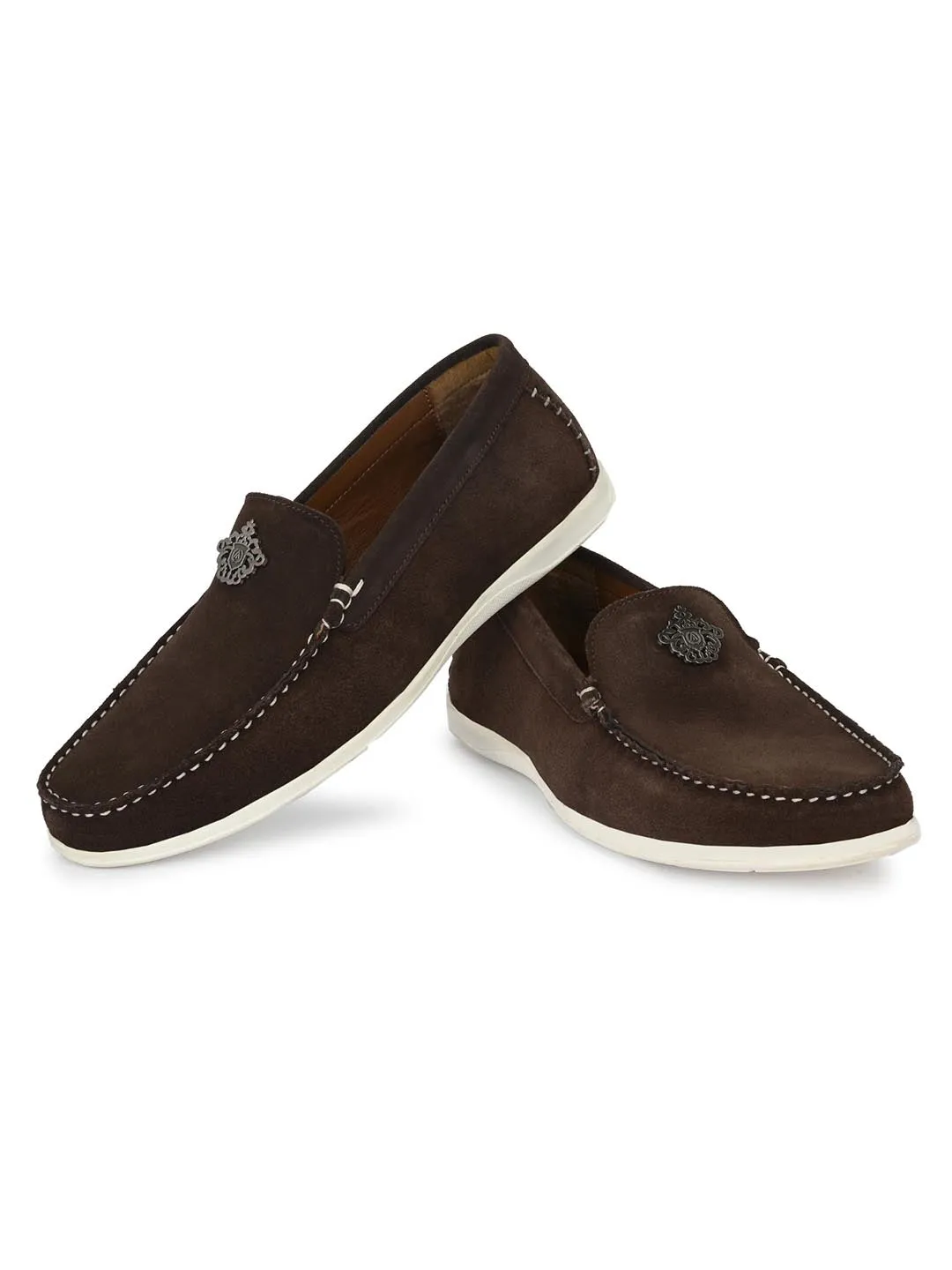 Alberto Torresi Occasional Wear Genuine Suede Leather Loafers For Men