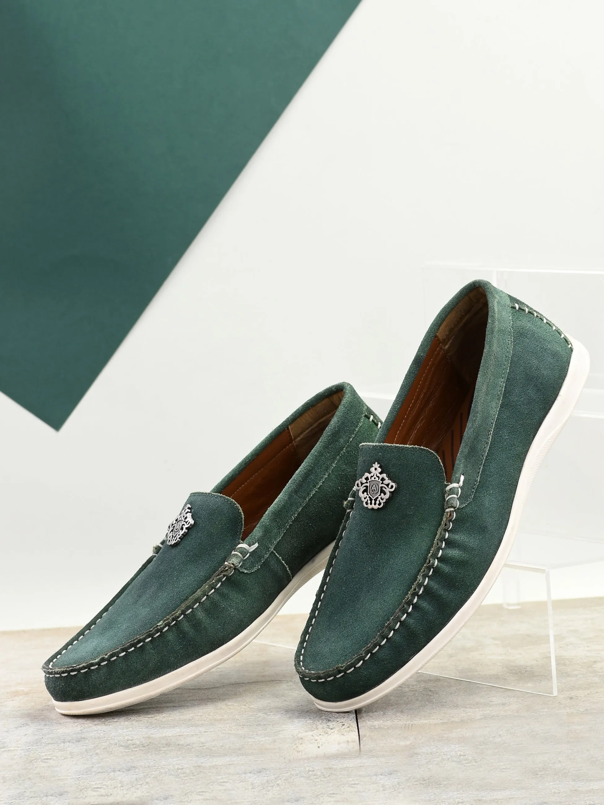 Alberto Torresi Occasional Wear Genuine Suede Leather Loafers For Men