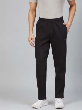 Alcis Men Black Solid Track Pants