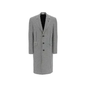 Alexander McQueen Cappotto in lana Pied-De-Poule