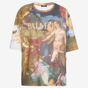 Balmain Pastel Print T-Shirt