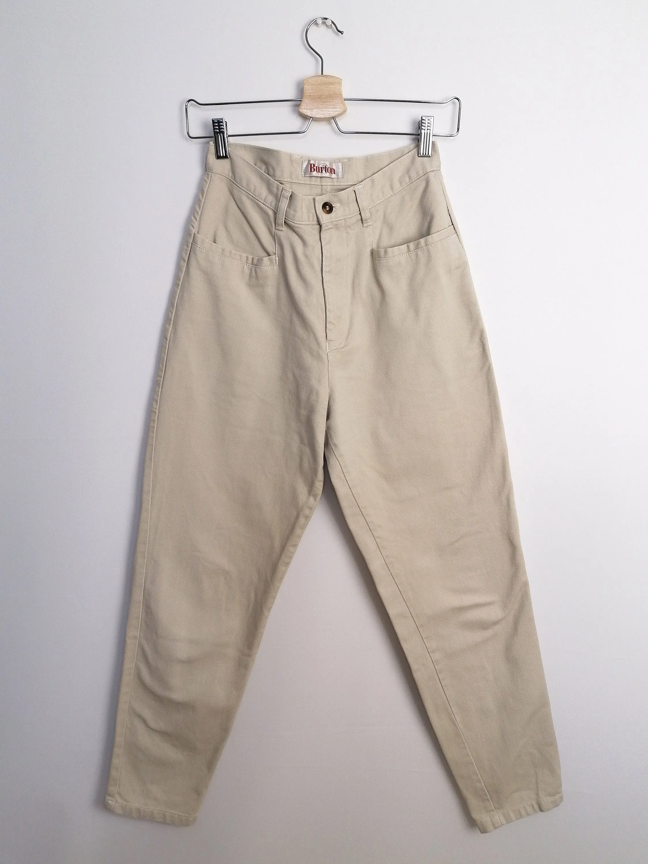 BURTON High Waist Baggy Corduroy Jeans