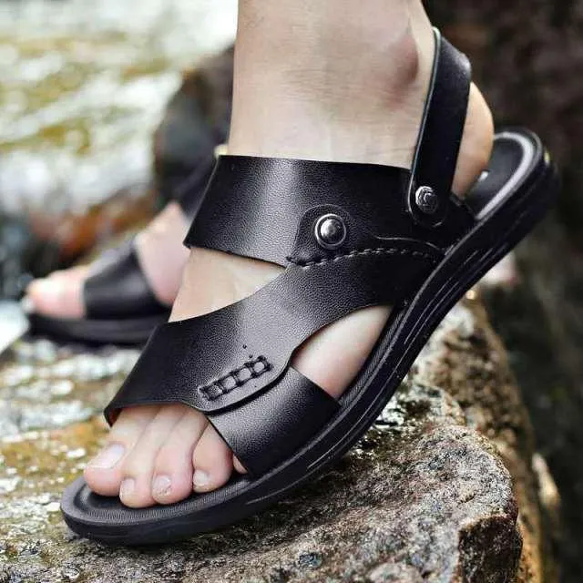 Casy Leather Sandal Shoes