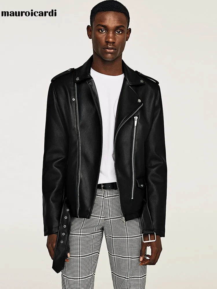 Cavalier Faux Leather Jacket