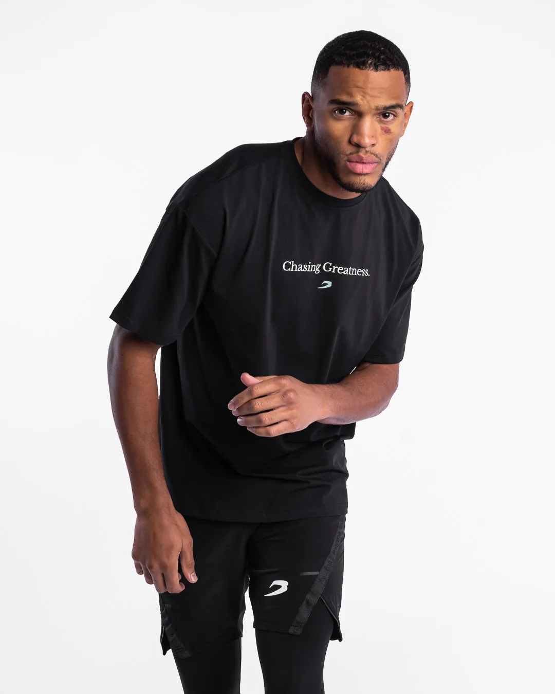 Chasing Greatness Oversized T-Shirt - Black