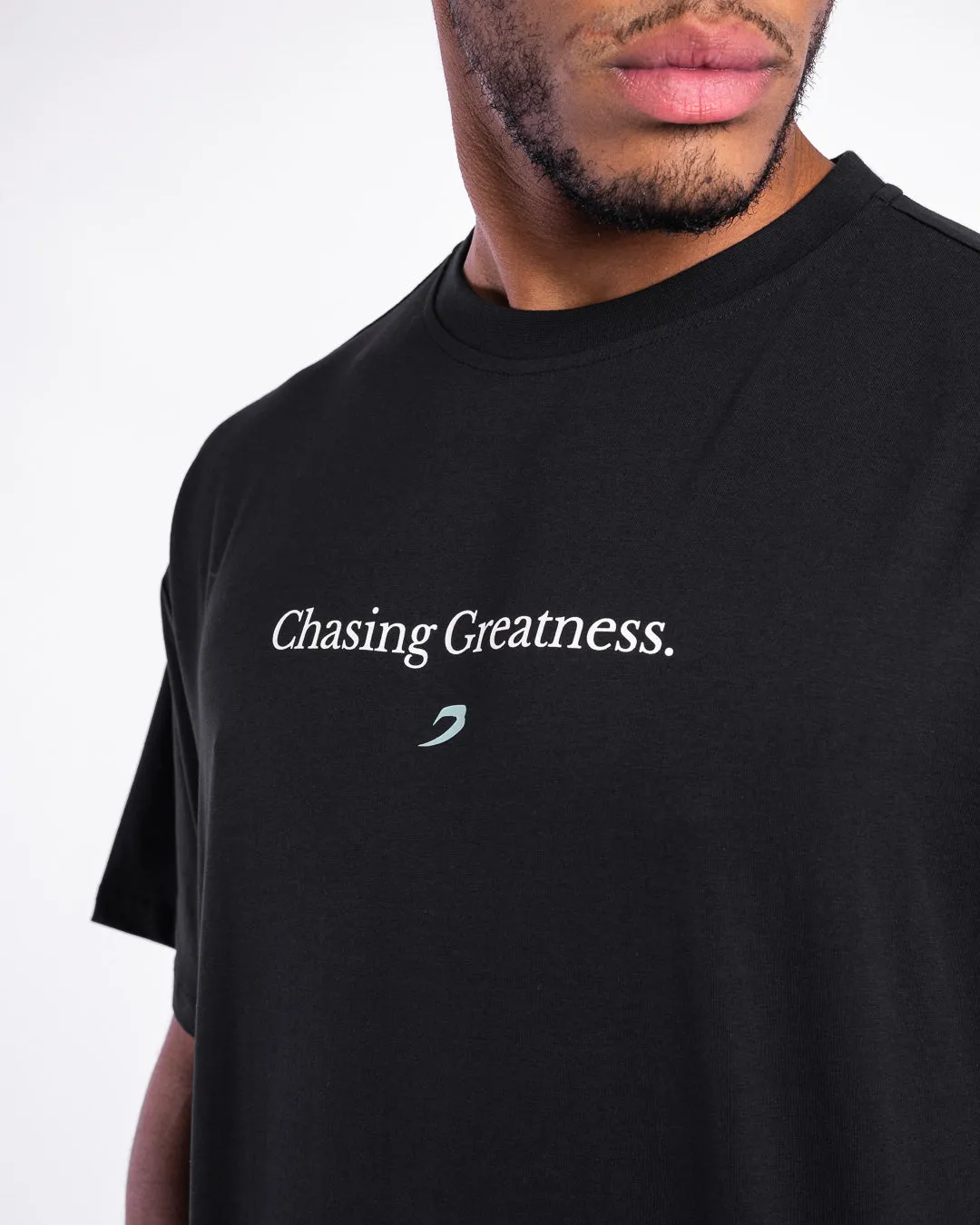 Chasing Greatness Oversized T-Shirt - Black