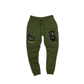 Civilized Men Bear Jogger (Olive)