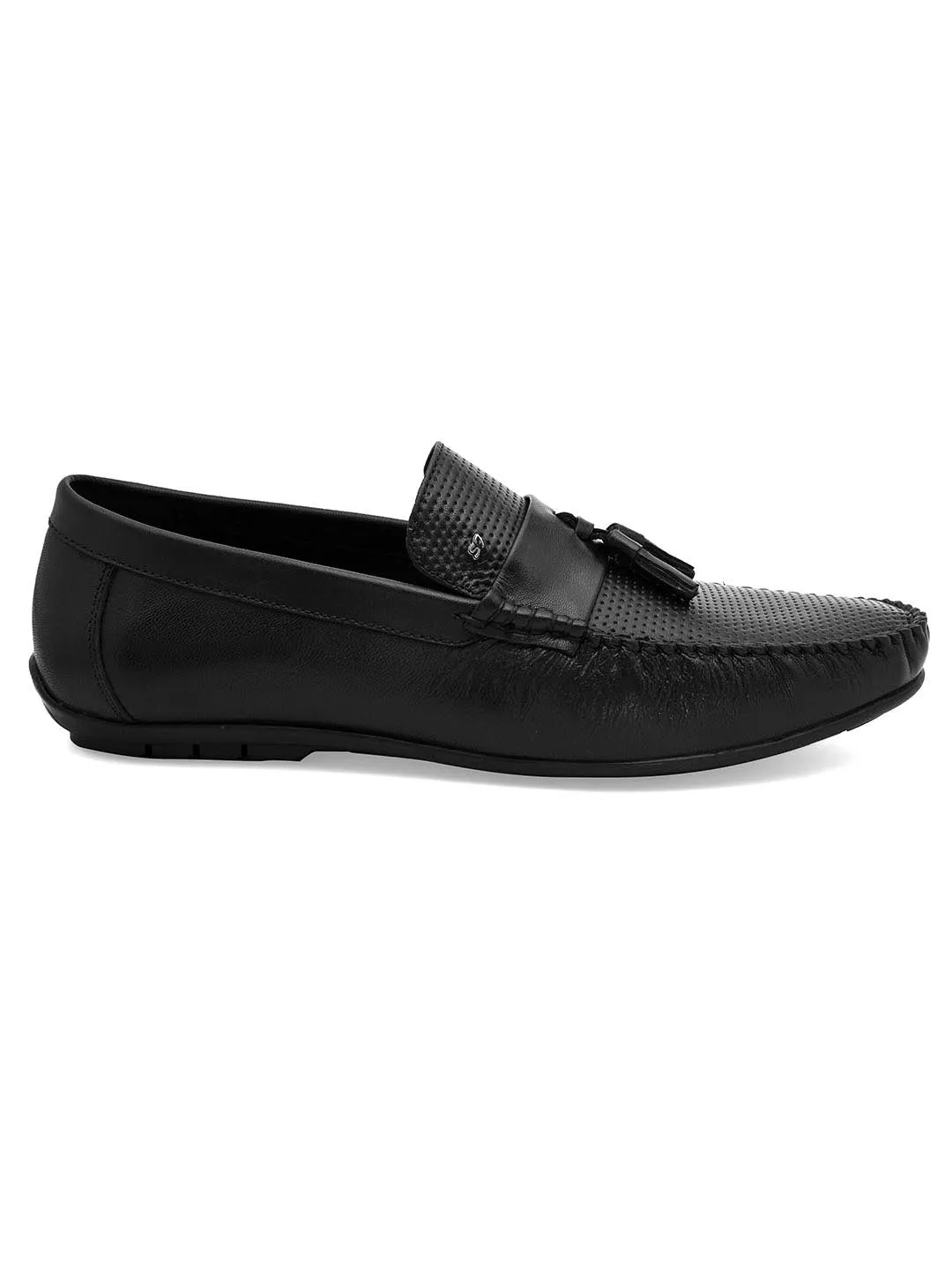 Clarke Black Loafers