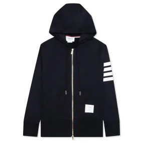 Classic Full Zip Hoodie - Navy