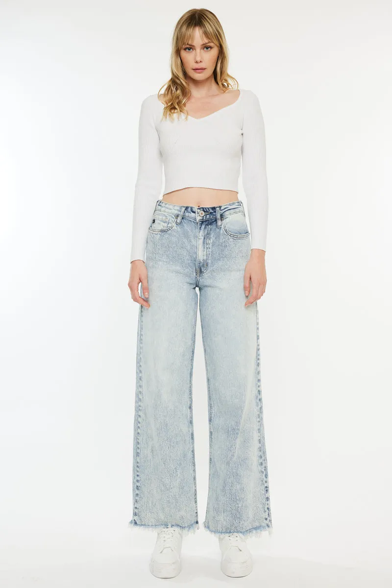 Colbie High Rise Wide Leg Jeans