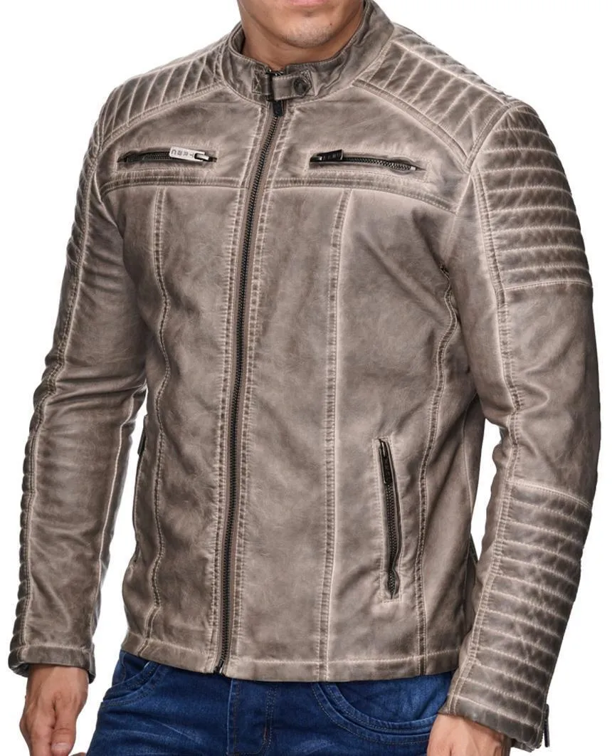 Cooper Biker Style Leather Jacket