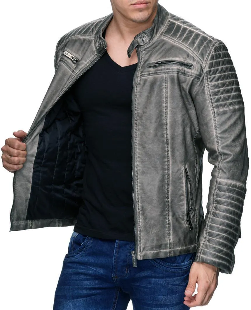 Cooper Biker Style Leather Jacket