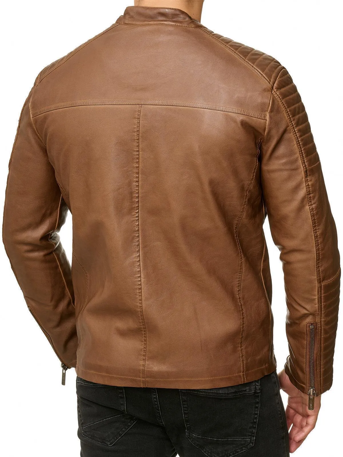 Cooper Biker Style Leather Jacket