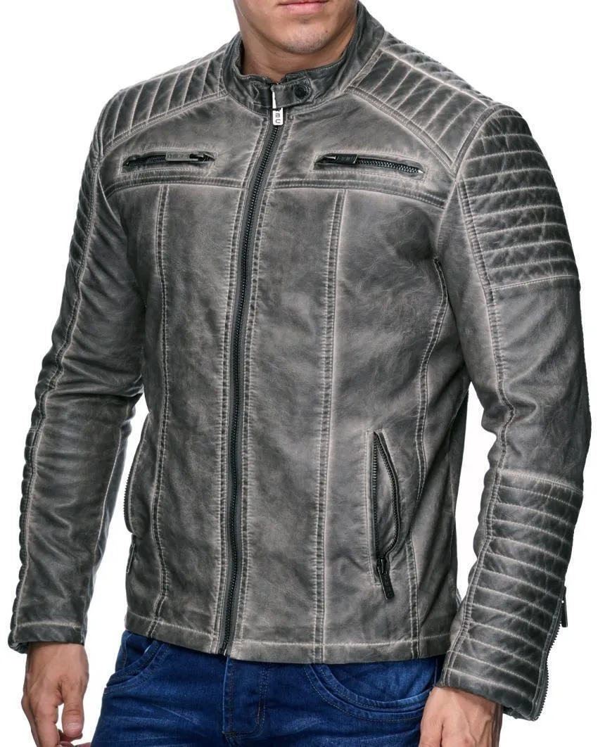 Cooper Biker Style Leather Jacket