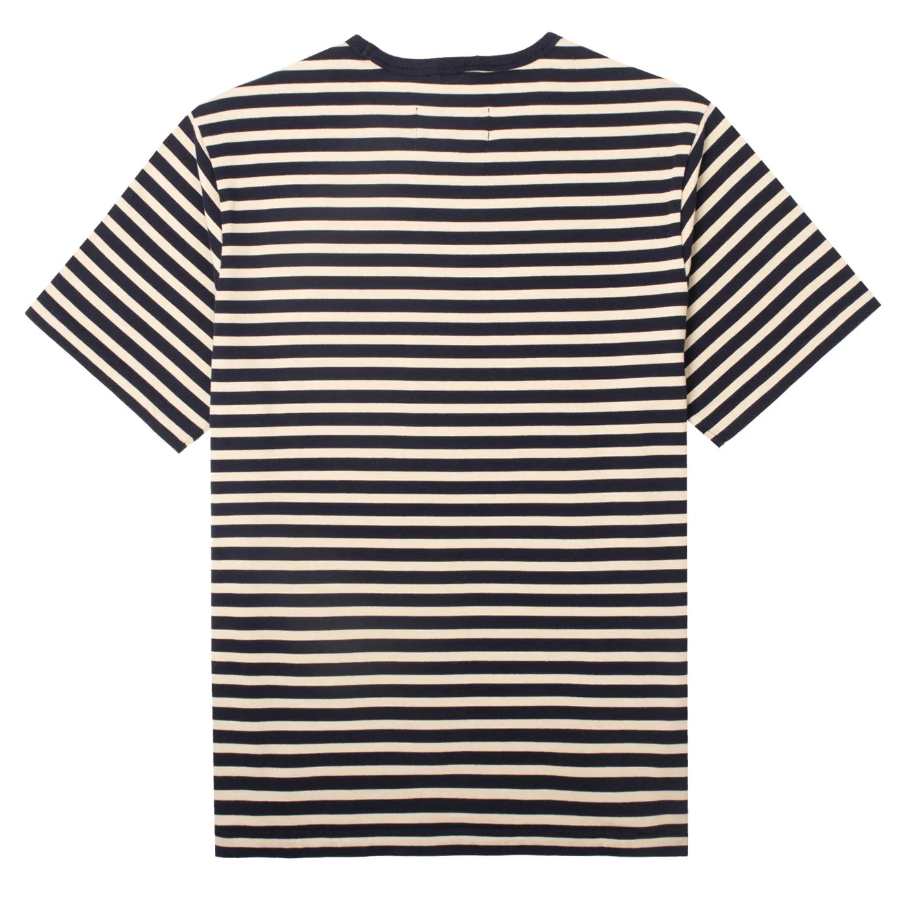 Corridor Organic Striped T-Shirt Navy