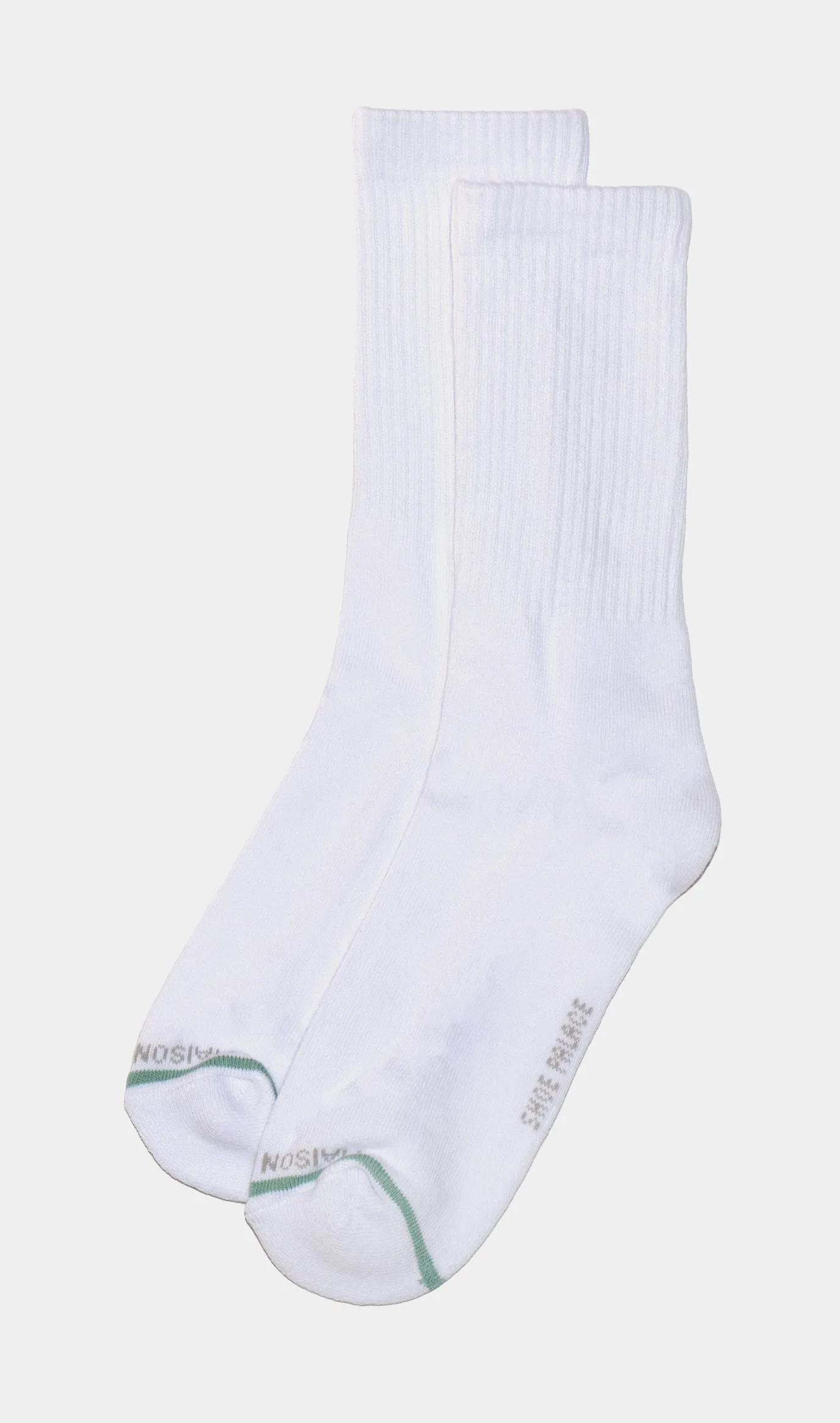 Crew Socks Mens Socks (White)