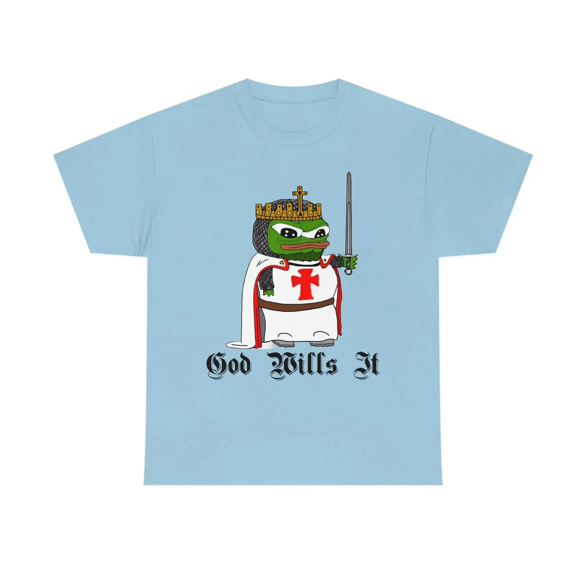 Crusader Pepe "God Wills It" Shirt