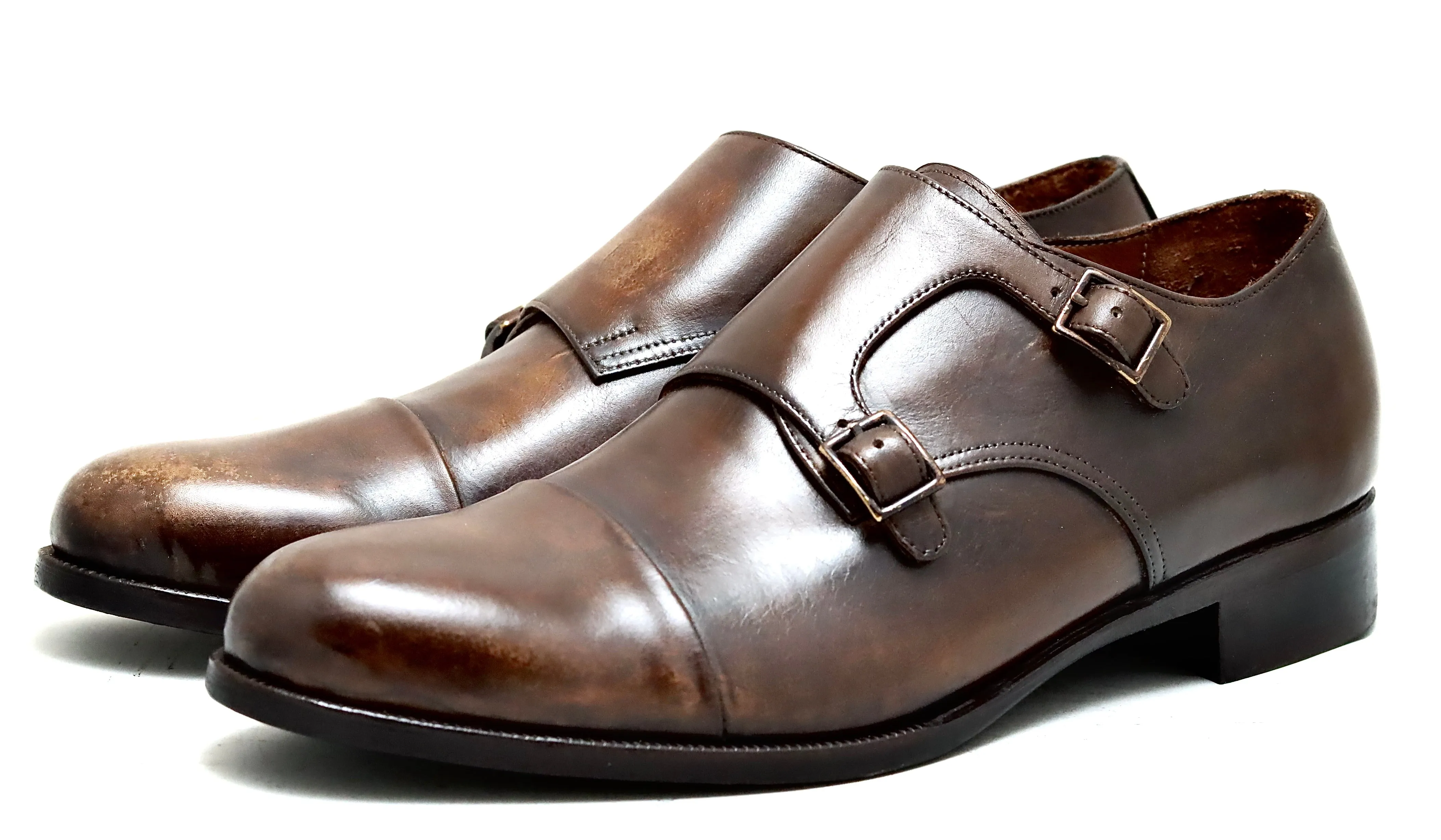 Double Monk  |  Antique brown | box calf