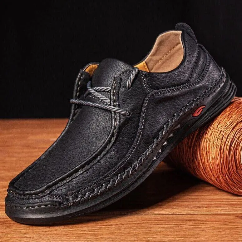 FC204 Soft Breathable Leather Men's Casual Shoes