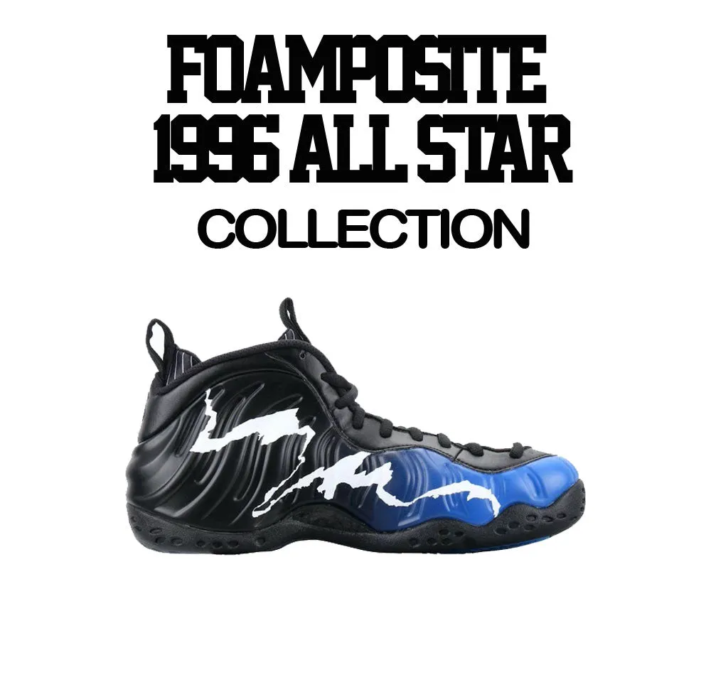 Foamposite 1996 All Star Shirt - BIG Bear - Black