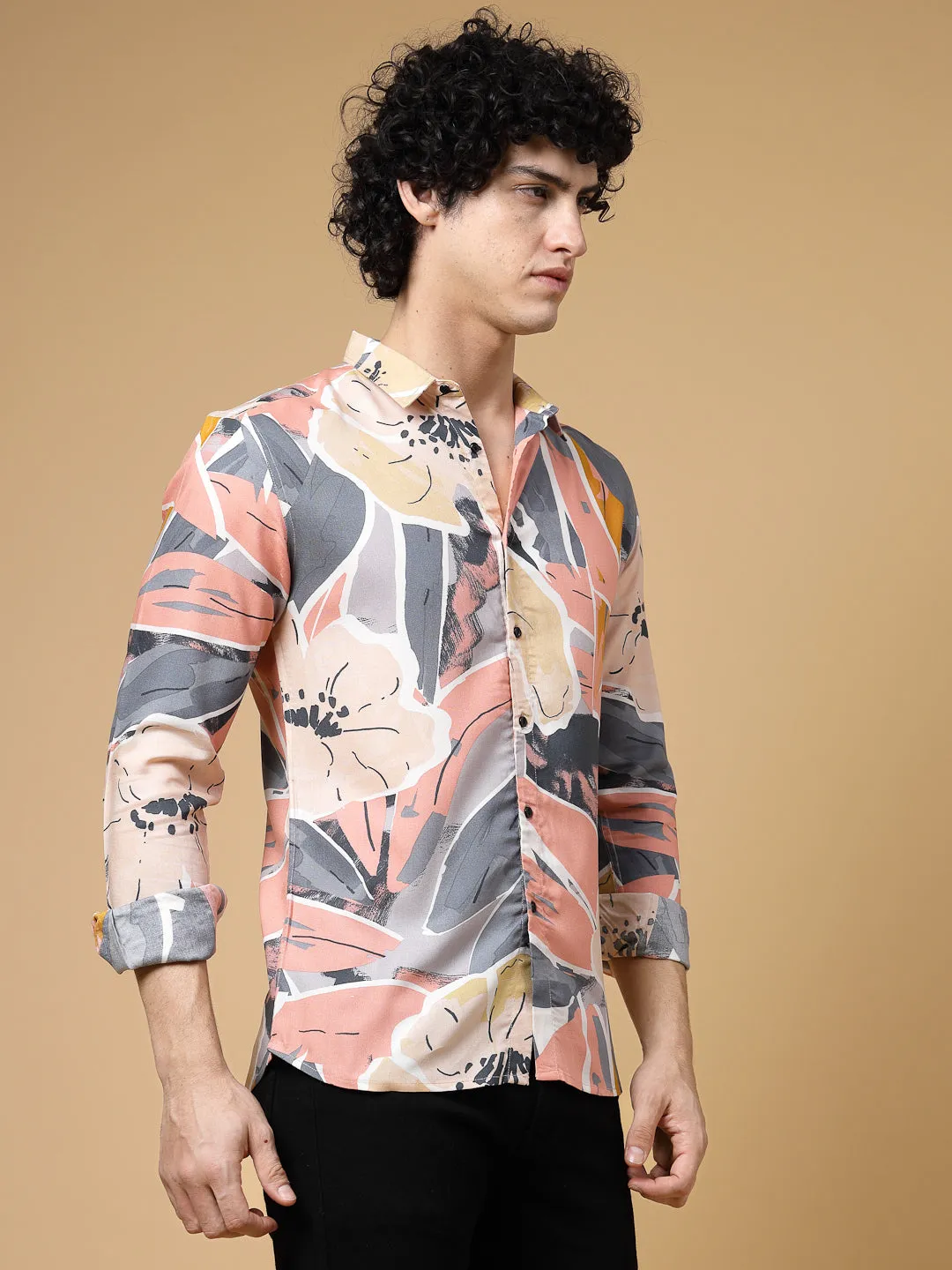 Foliage Print Shirt