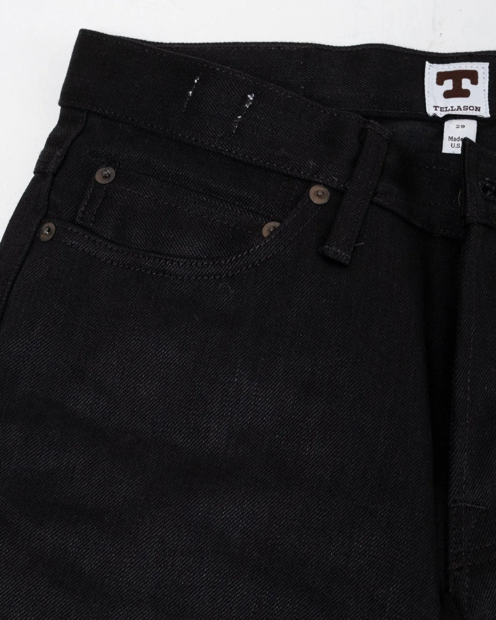 Gustave 13.5 oz Black Selvage Jeans