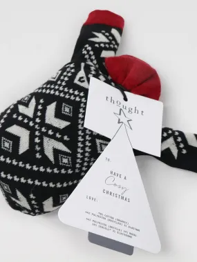 Hector Christmas Jumper Socks In A Bag - Black