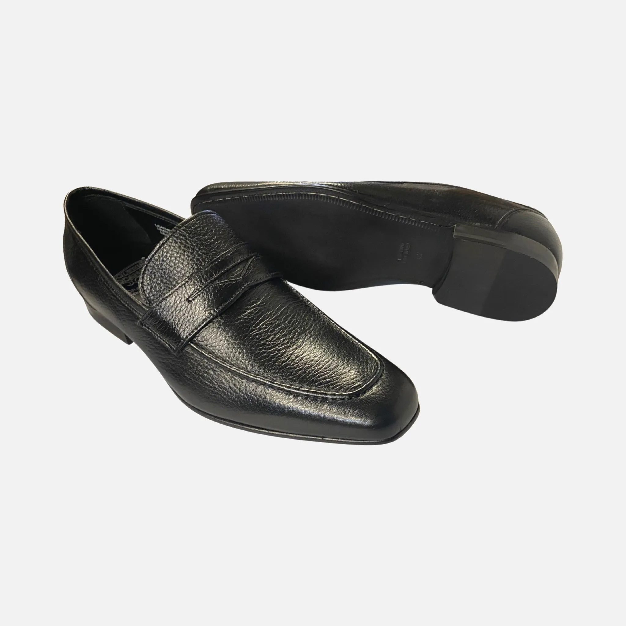 Italian Calzoleria Toscana Deerskin Penny Loafers 6903 | Last Pairs |CLEARANCE