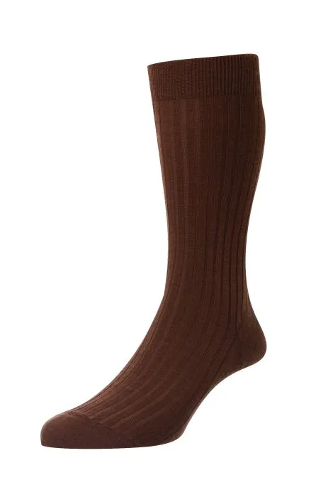 Laburnum Classic Rib Merino Wool Socks