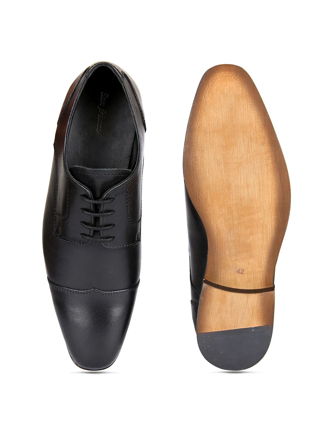 Louis Black Oxford Shoes