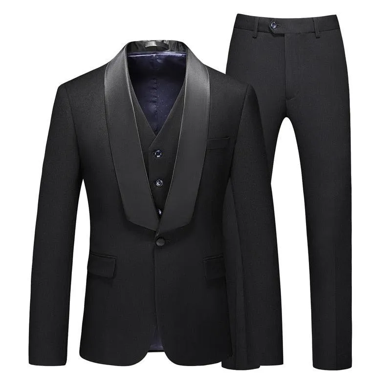 Luca Double-Breasted Tuxedo Suit