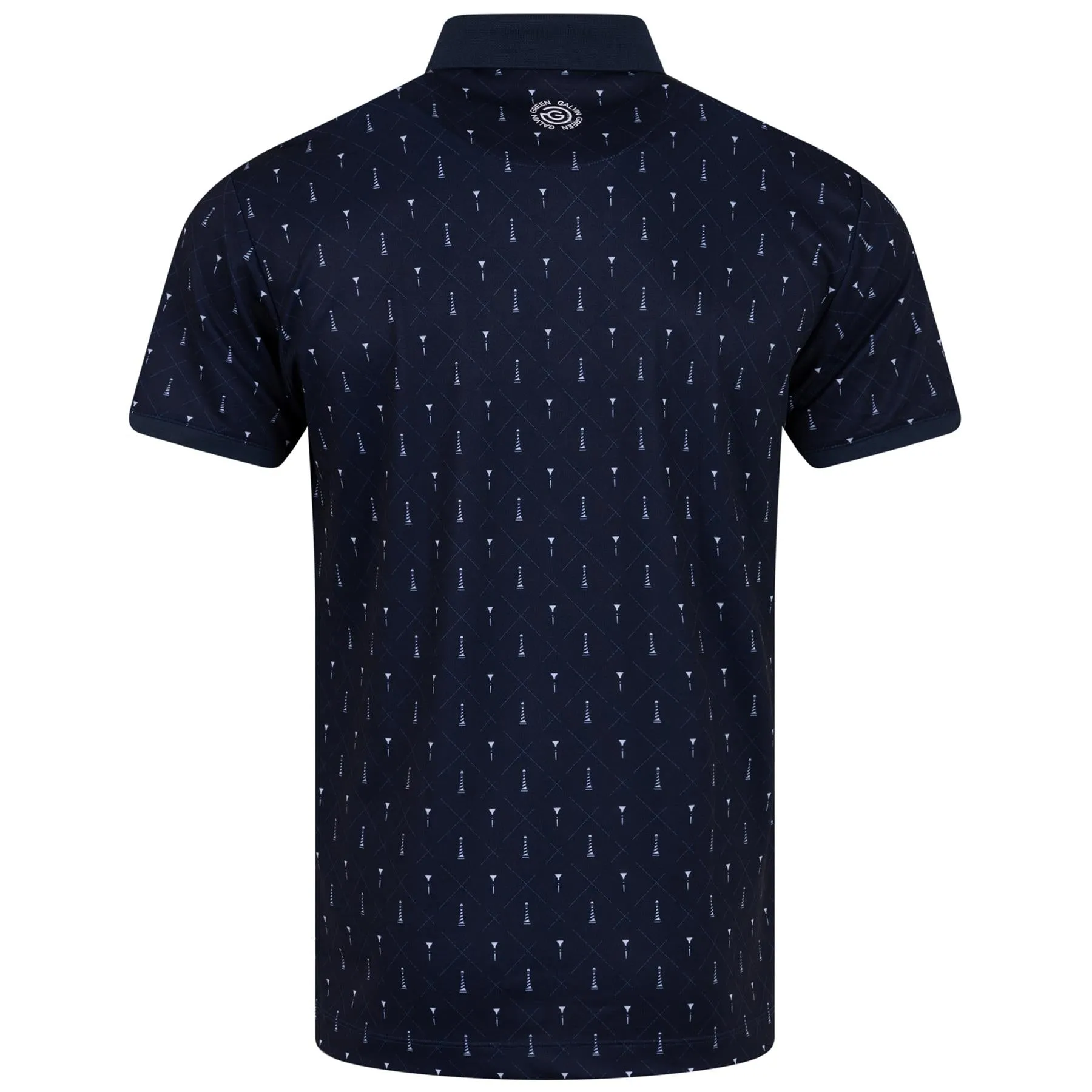 Manolo Ventil8  Stretch Regular Fit Polo Navy/White - AW23