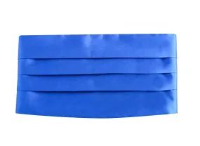 Mens Blue Adjustable Cummerbund