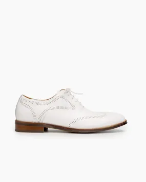 Men's Handmade Leather Oxfords Lace-up Formal Shoes