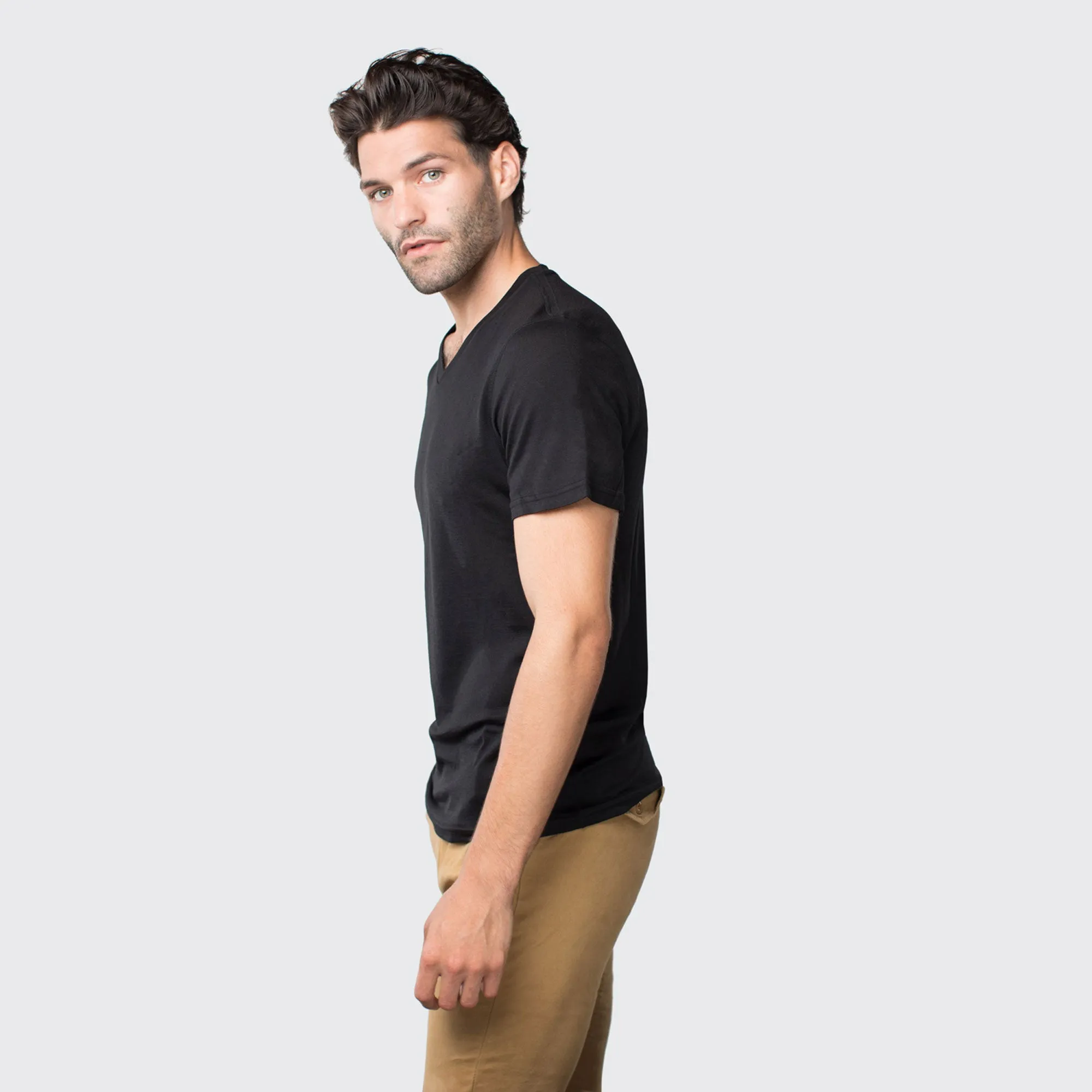 Men's Merino V-Neck T-Shirt