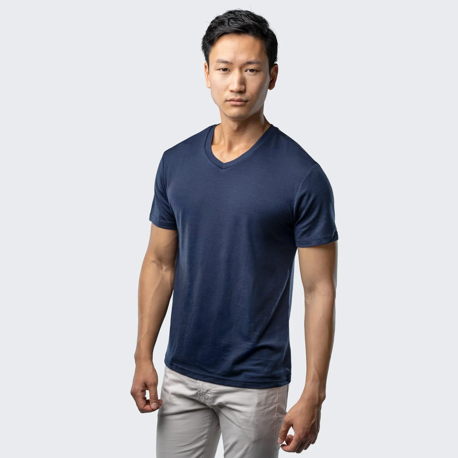 Men's Merino V-Neck T-Shirt