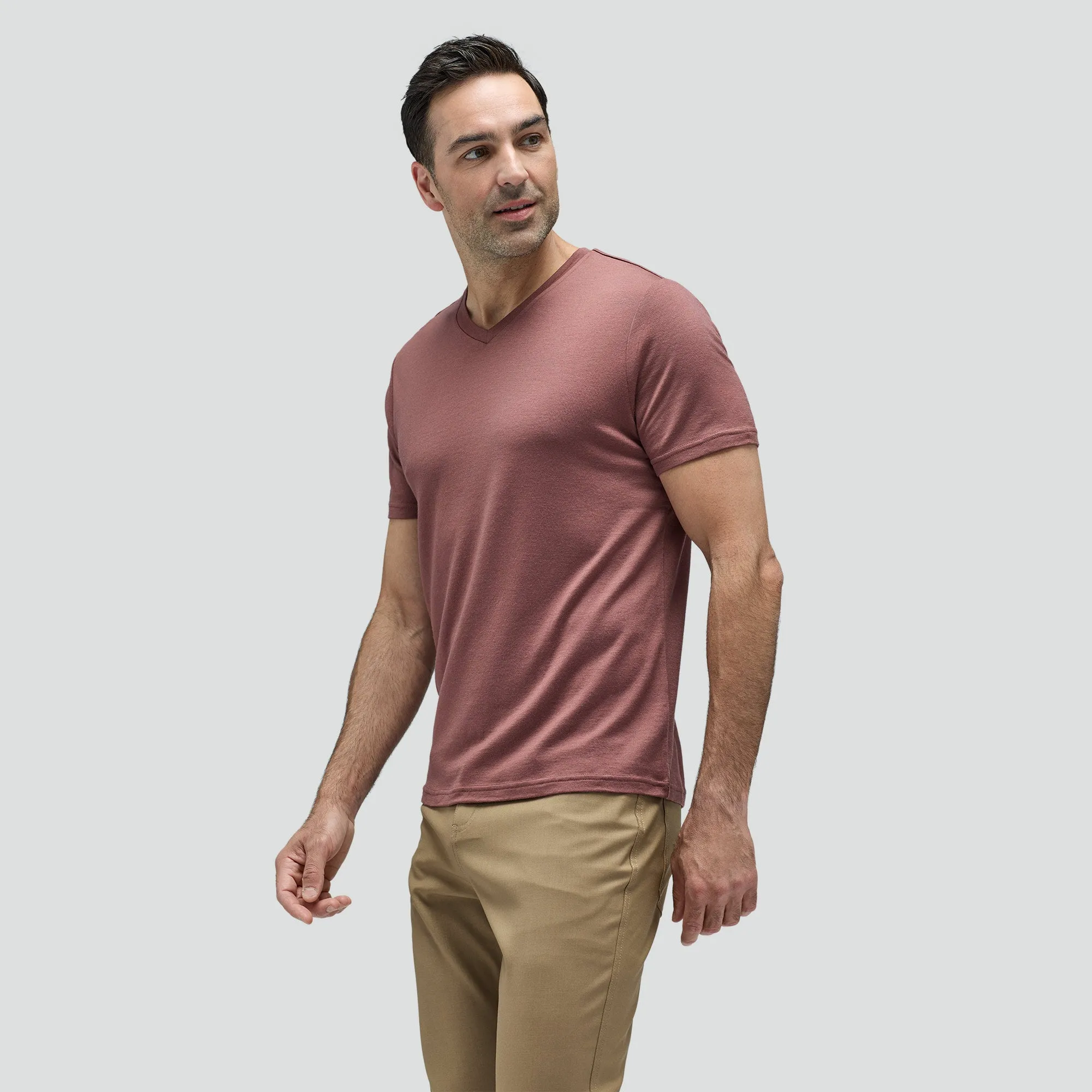 Men's Merino V-Neck T-Shirt