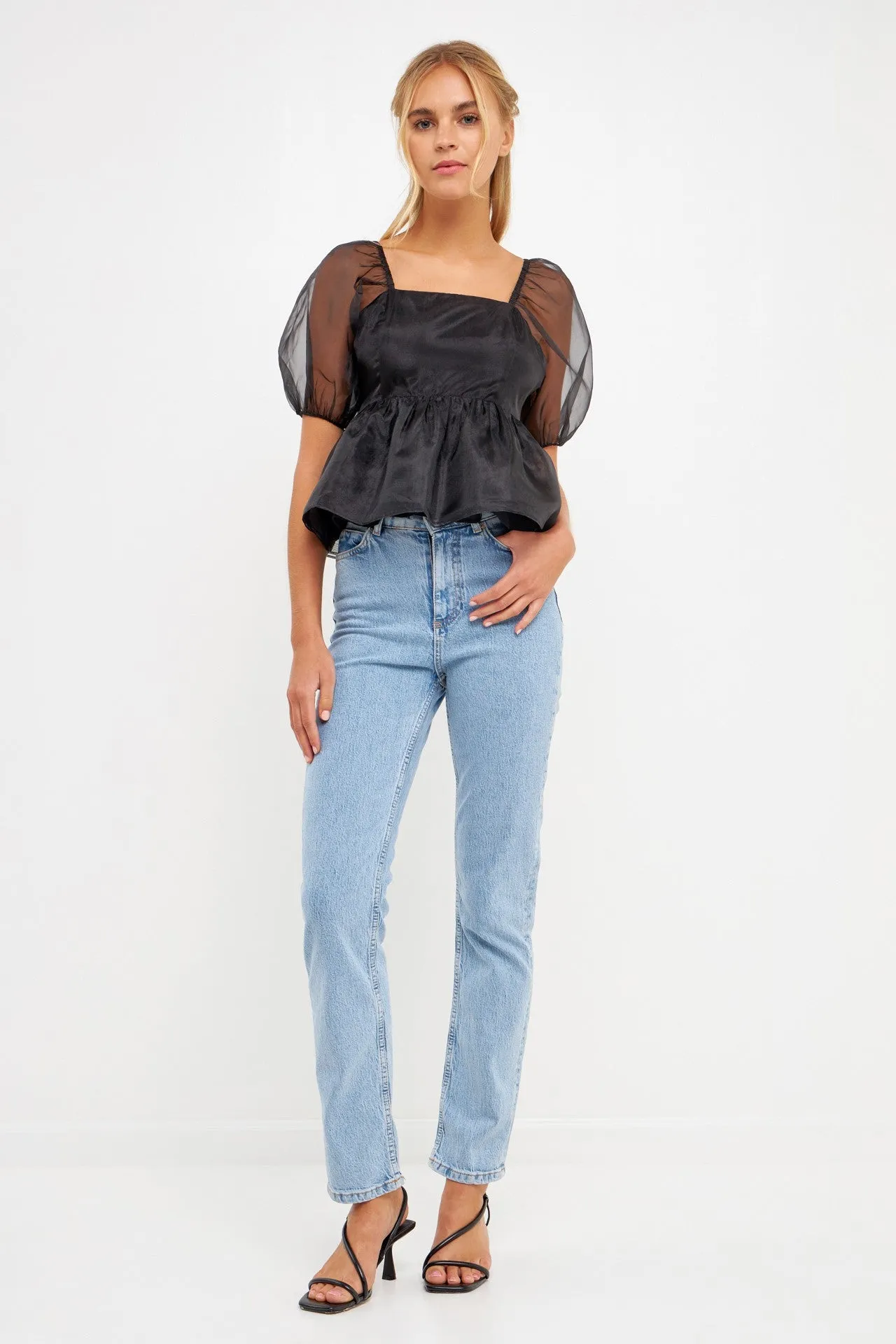 Meredith Peplum Blouse