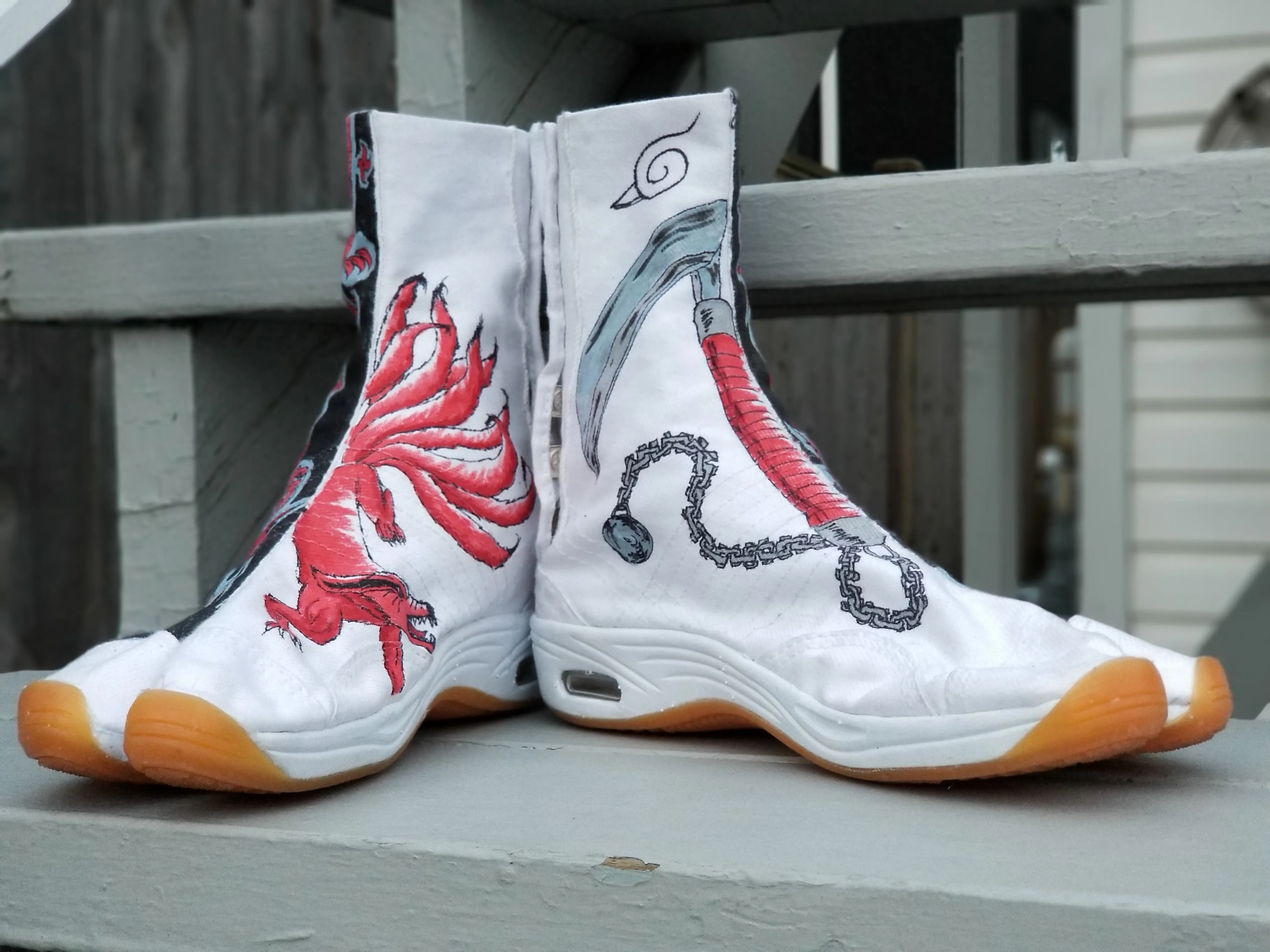 Naruto Design Tabi Shoes