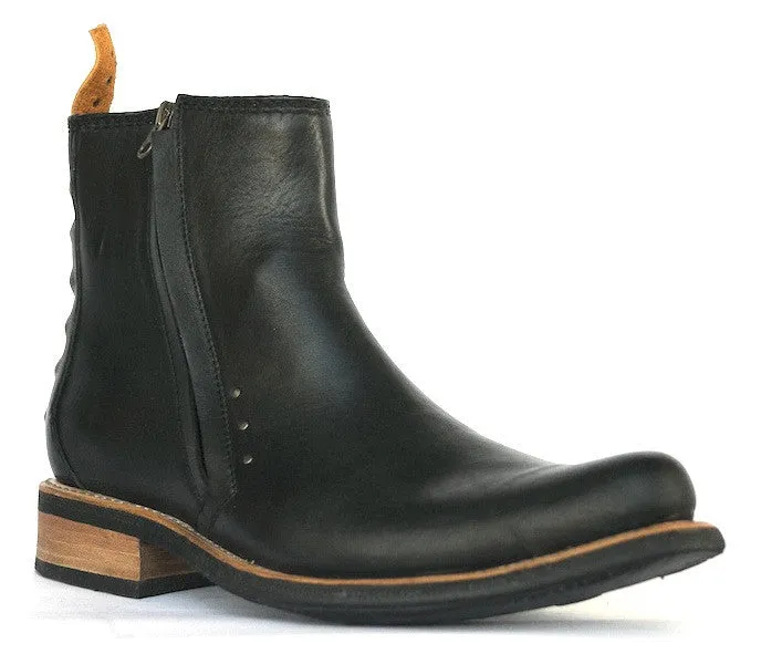 No.1041 TARMAC zip boot Black MEN