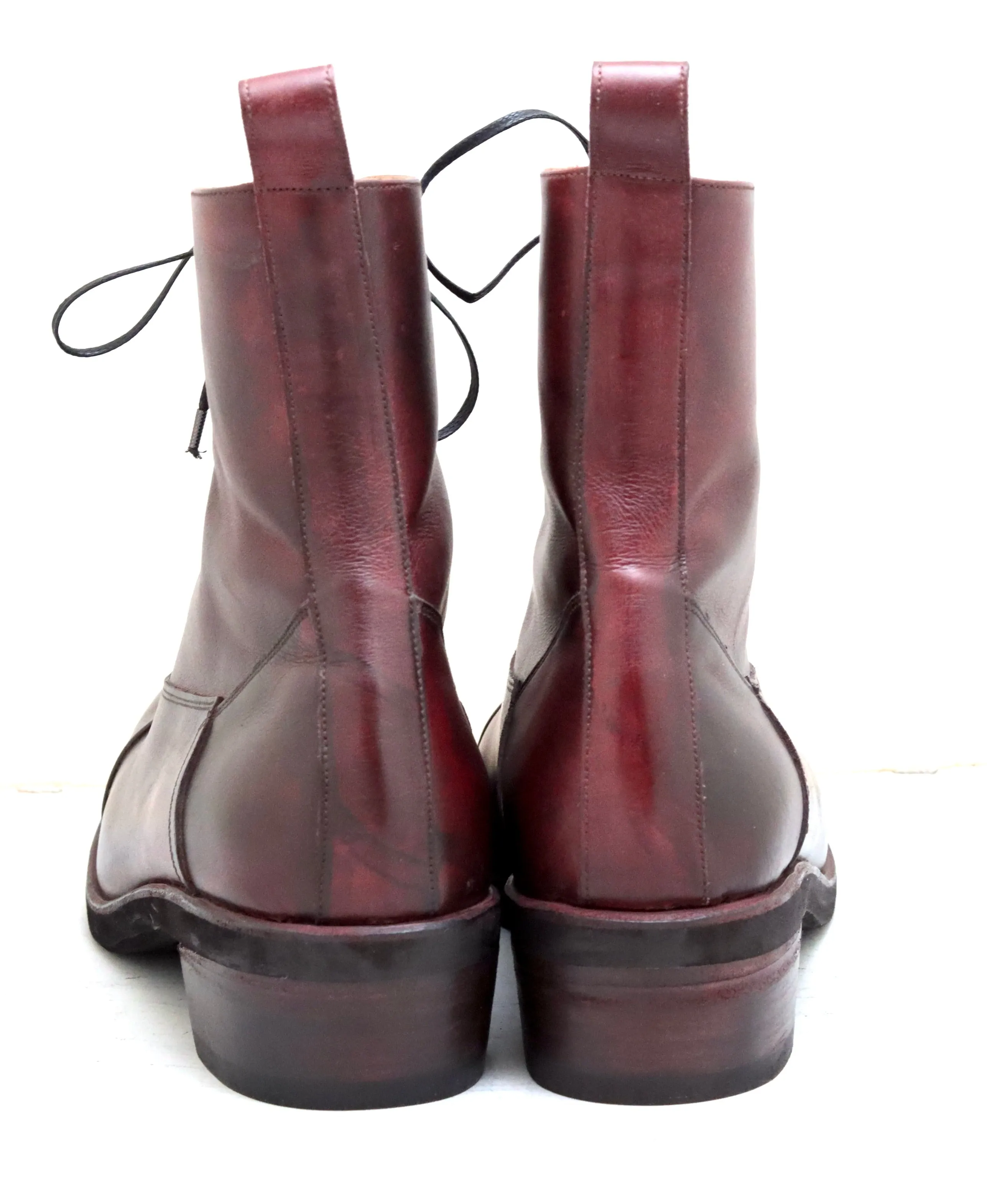 Oxford Boot  |  burgundy  | calf