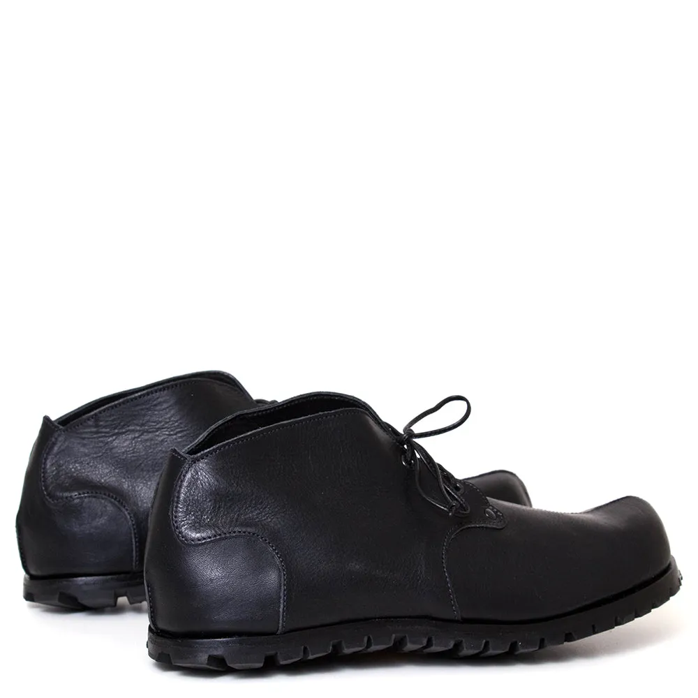 Panel-V Men's Leather Shoe