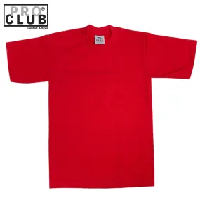 Pro Club Men's Heavyweight Cotton Short Sleeve Crew Neck T-Shirt (More Colors)