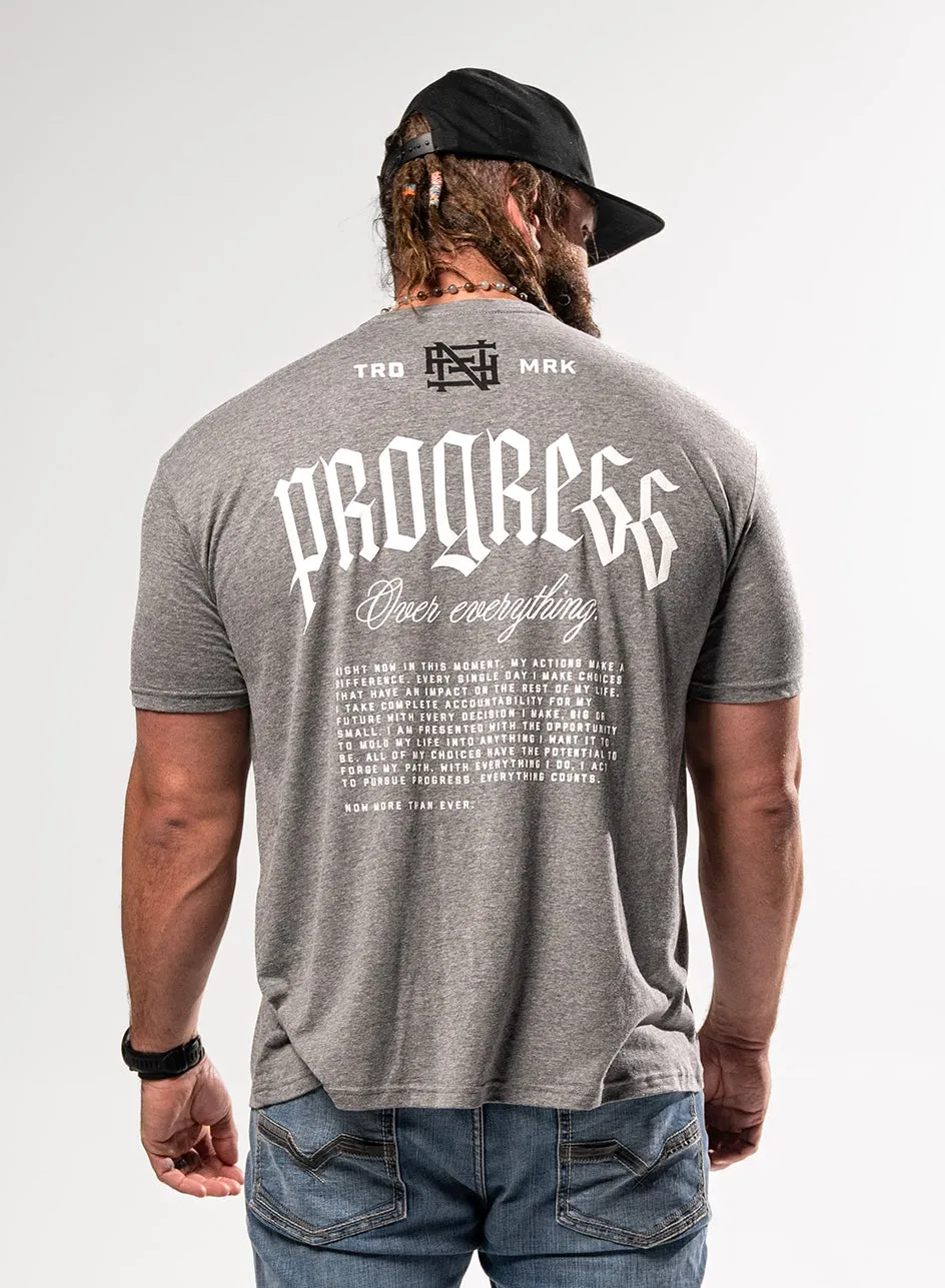 PROGRESS TEE - GREY